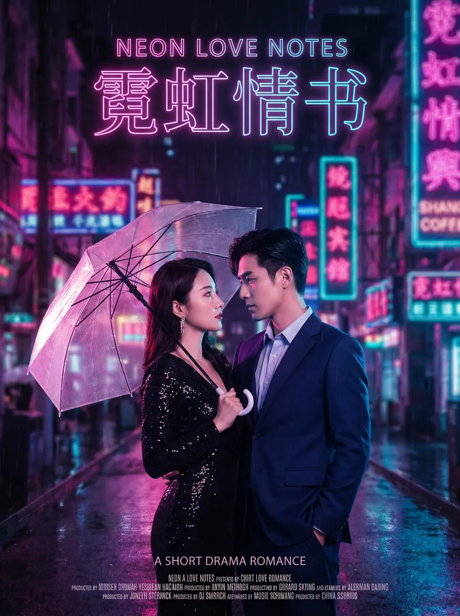 扣扣电影网首页 热播都市爱情短剧 - 霓虹情书海报